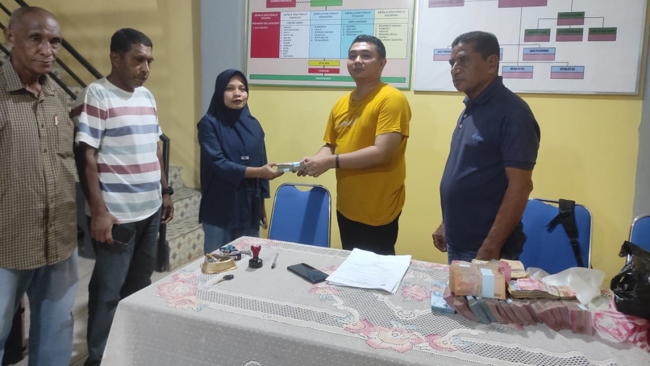 Dana Desa Diserahkan ke Pelaksana Kegiatan Siri Sori