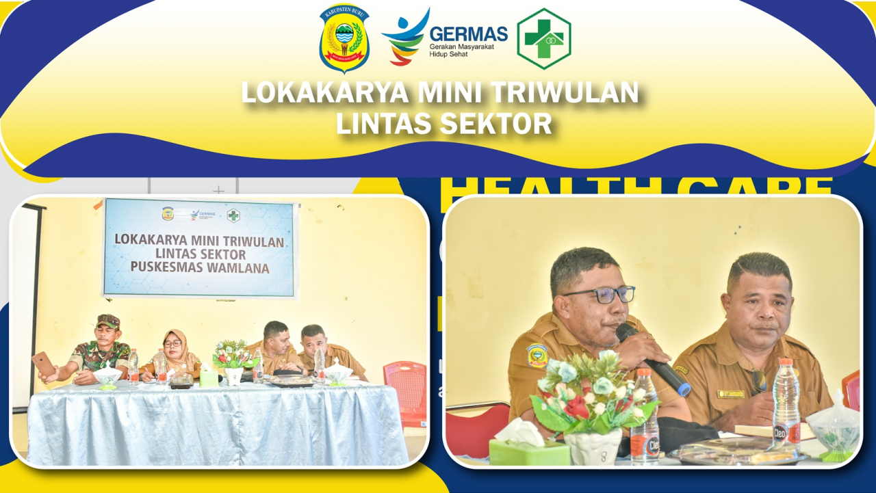 Puskesmas Wamlana Gelar Lokakarya Mini Lintas Sektor, Bahas Data Kesehatan dan Rencana Tindak Lanjut