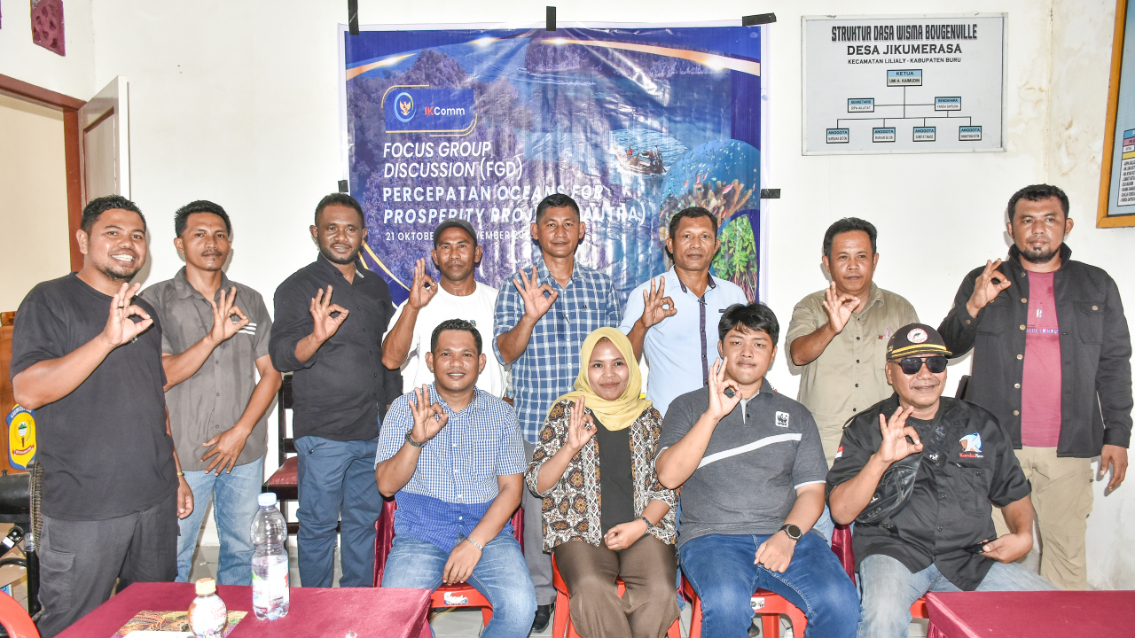MENDORONG KESEJAHTERAAN LAUT: PERWAKILAN DESA WAMLANA HADIRI FGD PERCEPATAN PROYEK LAUTRA