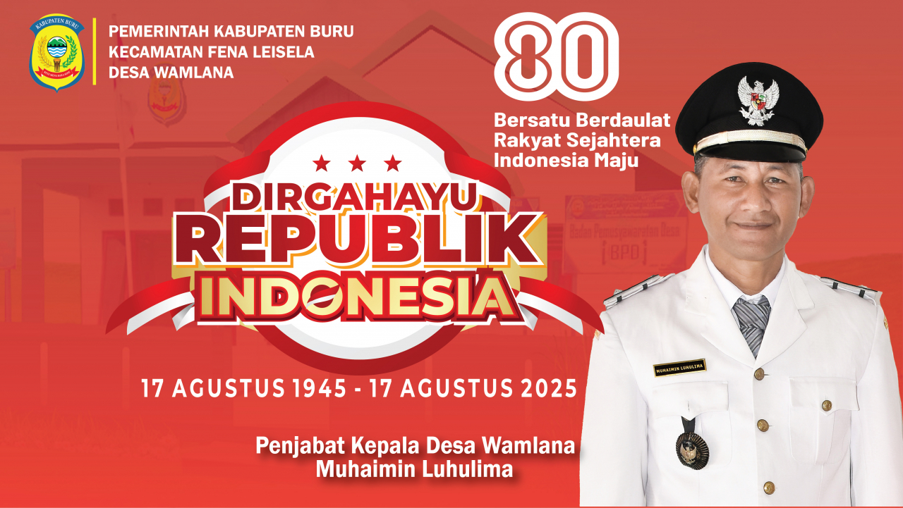 HUT KEMERDEKAAN REPUBLIK INDONESIA YANG KE-80 TAHUN 2025