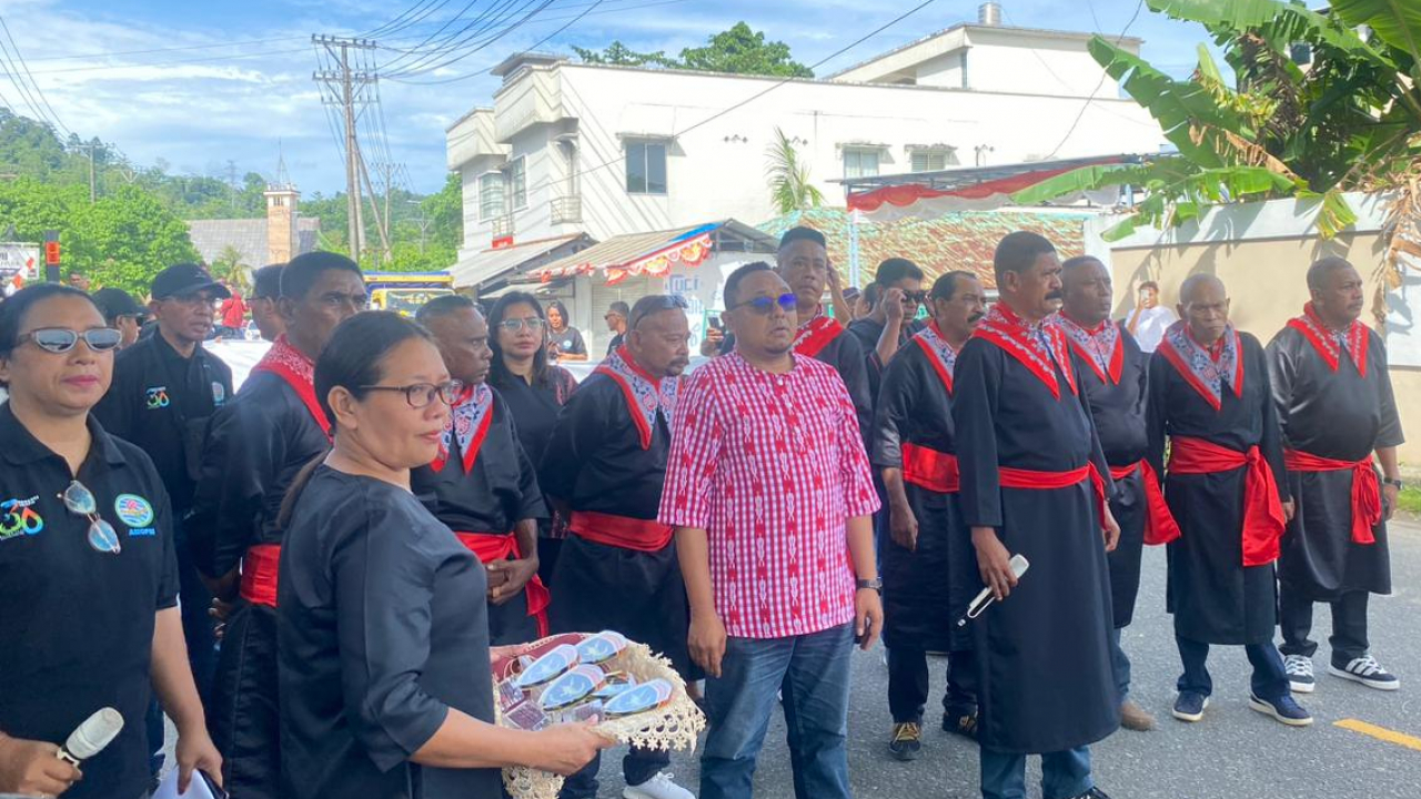 Penyambutan Tamu KOngres AMGPM Ke-30 di Negeri Passo