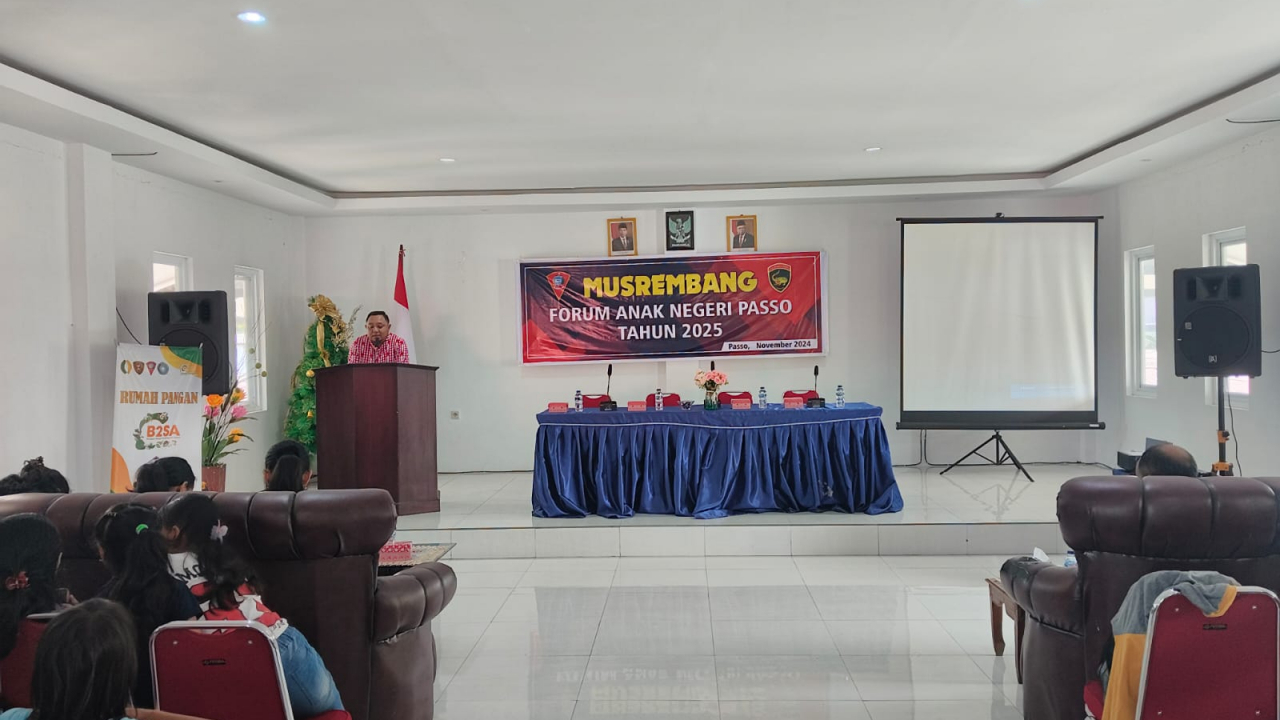 Pemerintah Negeri Passo gelar Musrenbang Forum Anak Negeri Passo Tahun 2025