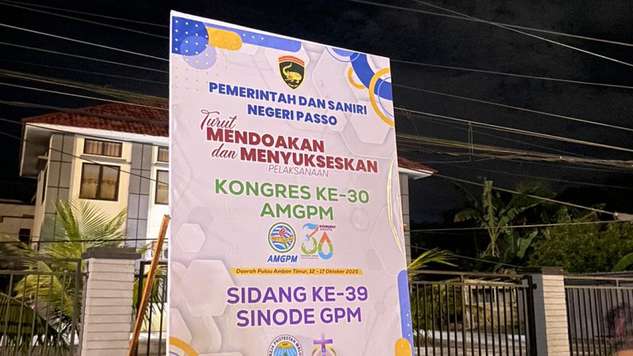 Pemerintah dan Saniri Negeri Passo turut menyukseskan Kongres Pemuda AMGPM Ke - 30 di NegeriPasso