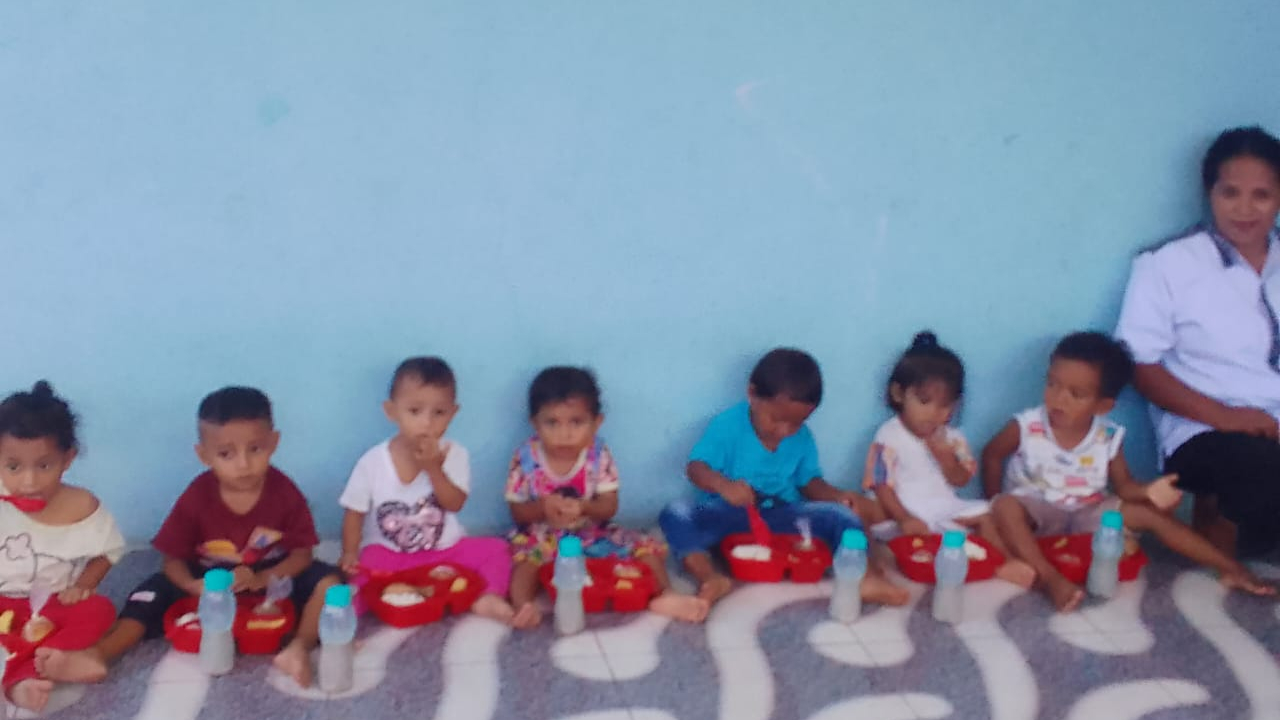 Pemberian Makan Tambahan untuk Balita Stunting di Negeri Passo