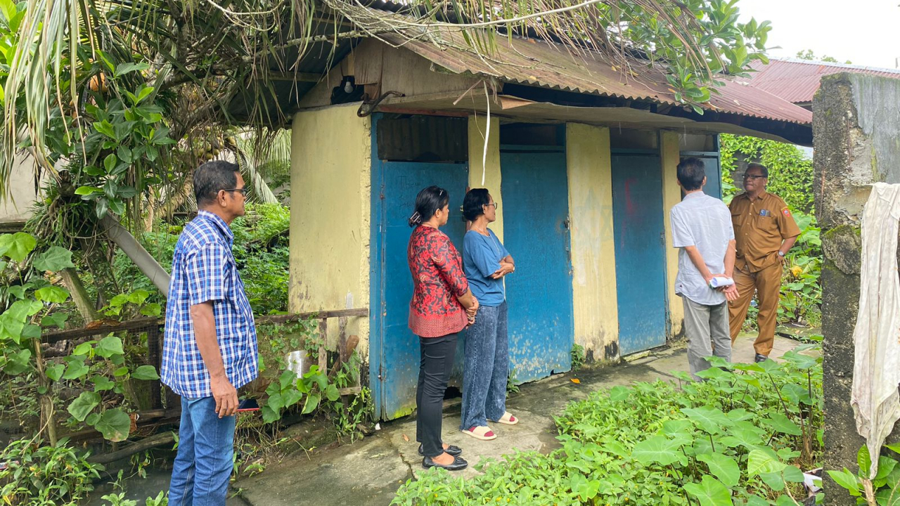 REHAB MCK UMUM, Pemerintah Negeri Passo bersama Perkim Kota Ambon