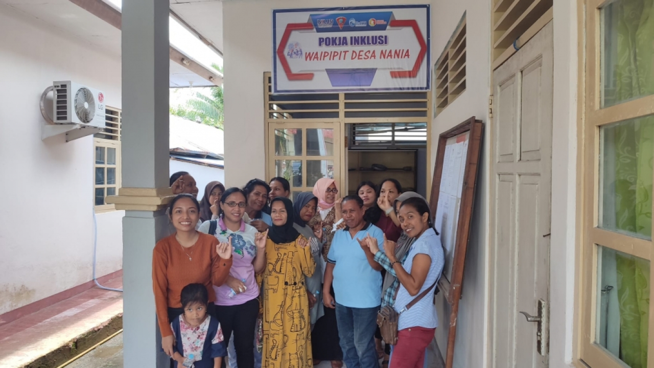 Pertemuan Pokja Inklusi Waipipi Desa Nania