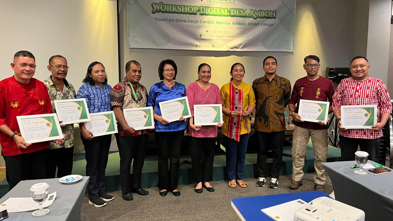 Waiheru Mengikuti Morkshop Digital Desa