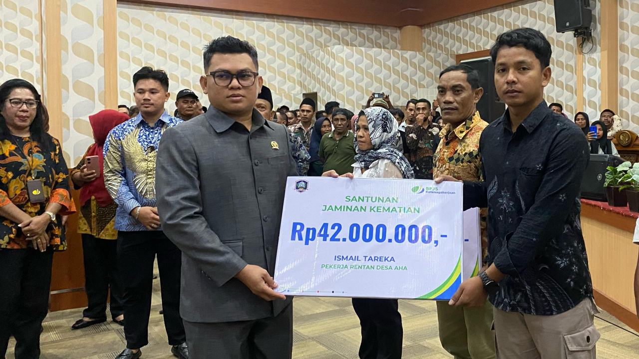 Jaminan Sosial untuk Kesejahteraan: Kisah Sukses Kolaborasi Pemerintah Desa Aha dan BPJS Ketenagakerjaan