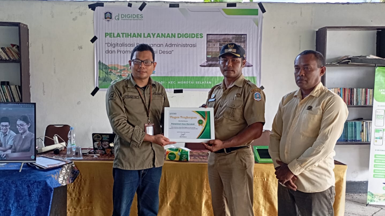 **Pelatihan Layanan Digital Dorong Peningkatan Pelayanan Publik di Desa Morodadi**