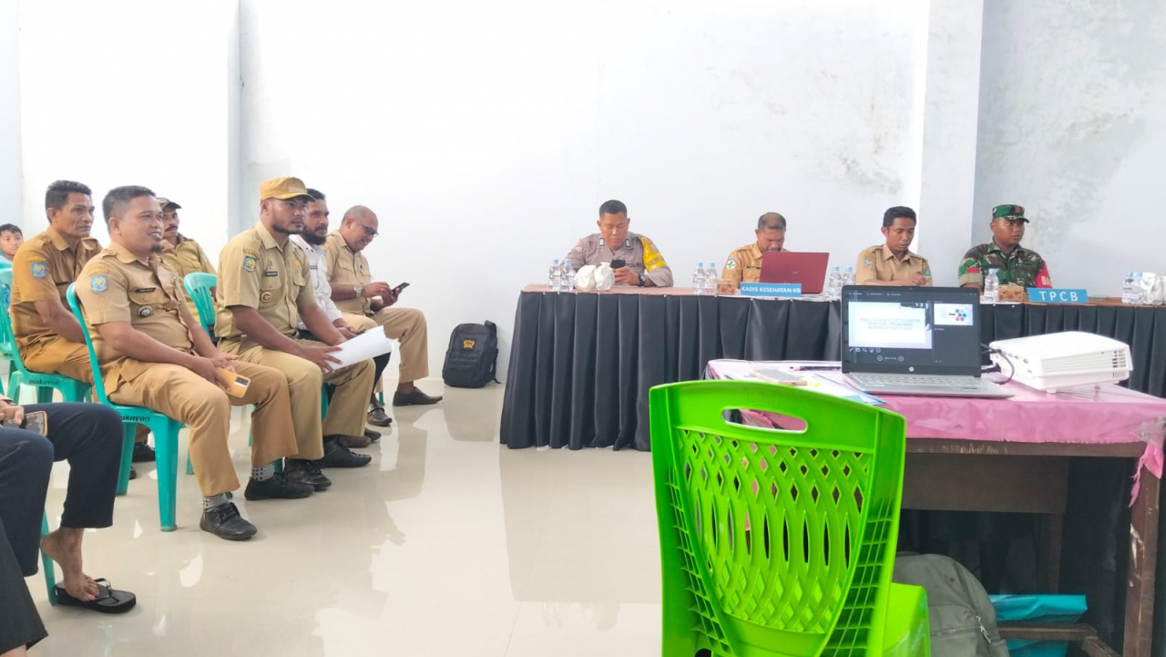 KADES MENGHADIRI LINTAS SEKTOR WILKER PUSKESMAN MORODADI