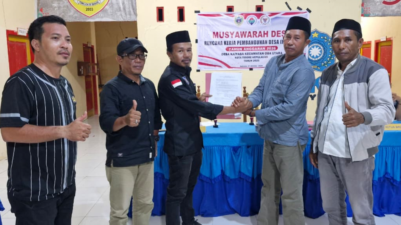 MUSYAWARAH DESA  (RENCANA KERJA PEMBANGUNAN DESA) TAHUN ANGGARAN 2026