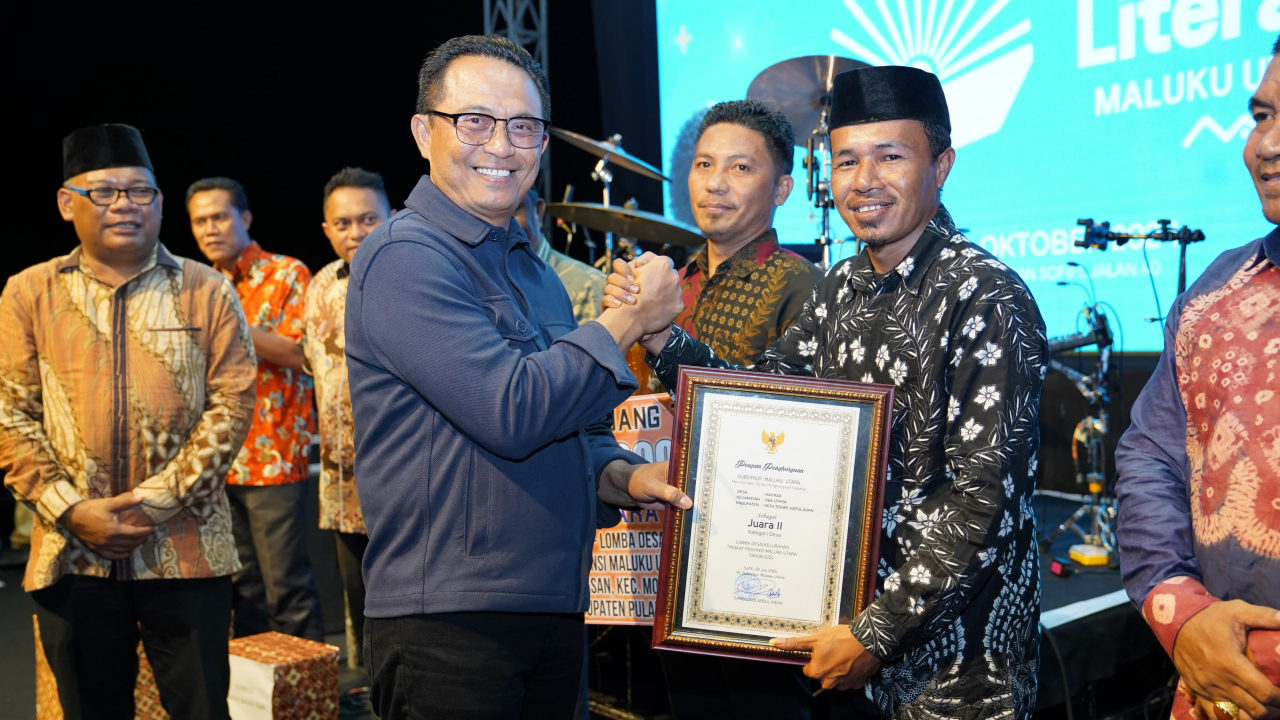 DESA KAIYASA JUARA II LOMBA DESKEL TINGKAT PROVINSI MALUT TAHUN 2024