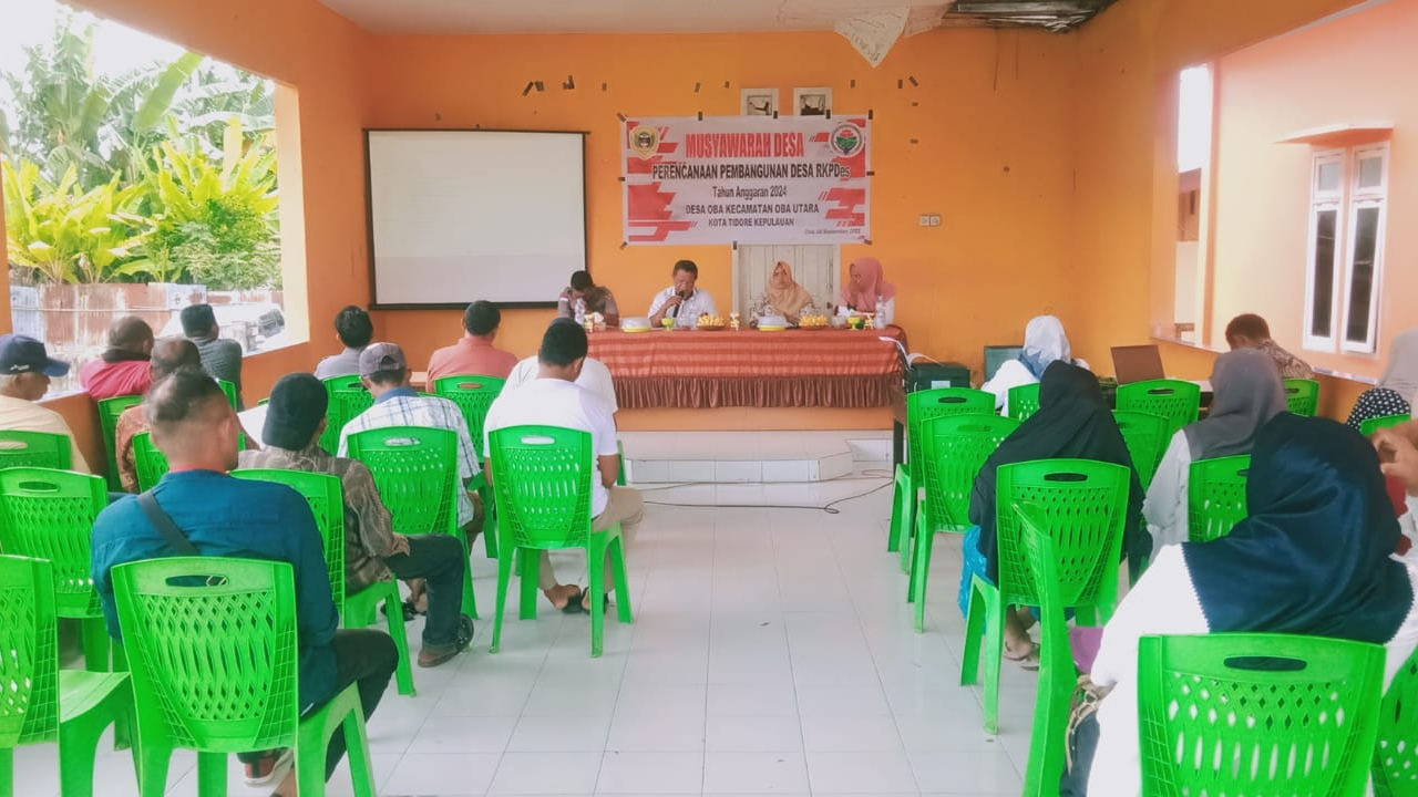 Musyawarah Desa Oba: Merancang Agenda Pembangunan Tahun 2023