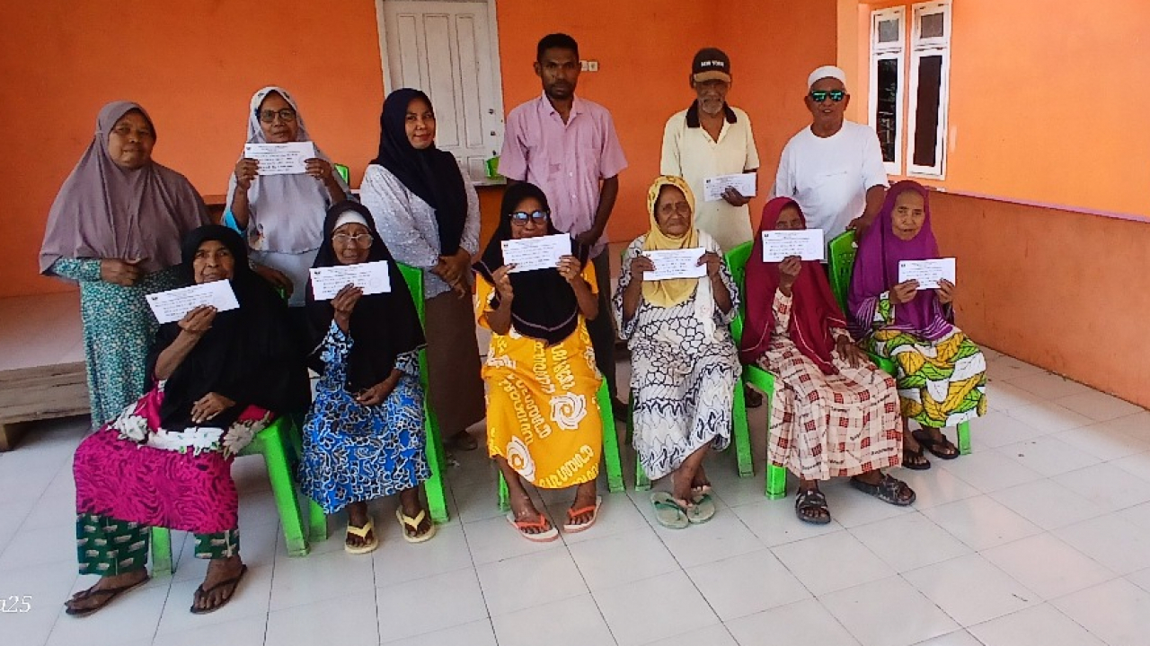 Pelaksanaan Program Bantuan Desa di Desa Oba, 17 Maret 2025