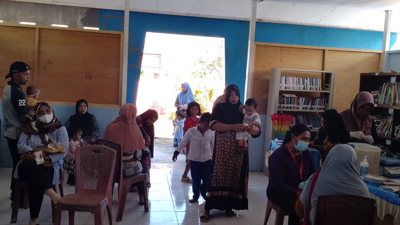 Pelaksanaan Kegiatan Posyandu di Desa Balbar