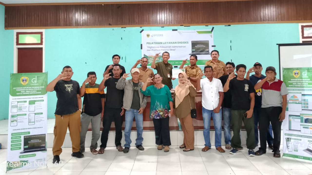 Peningkatan Kapasitas Aparatur Desa Galala dalam Penggunaan Aplikasi dan Administrasi Desa