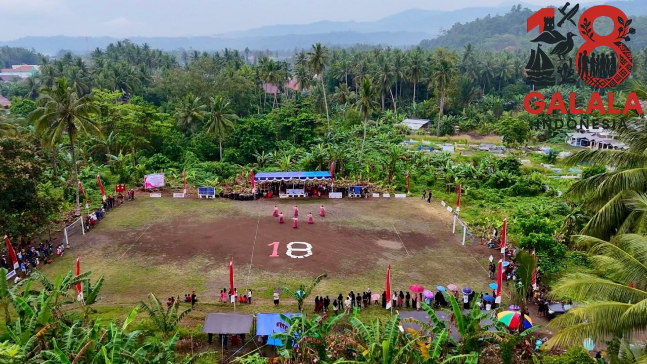 Gotong Royong Galala Sambut HUT RI ke-79