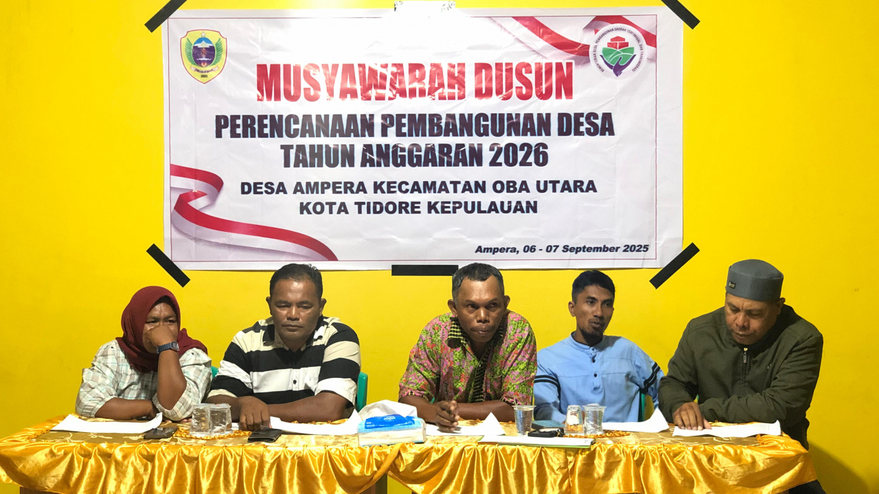 Musyawarah Dusun di Desa Ampera: Merancang Pembangunan Tahun Anggaran 2026
