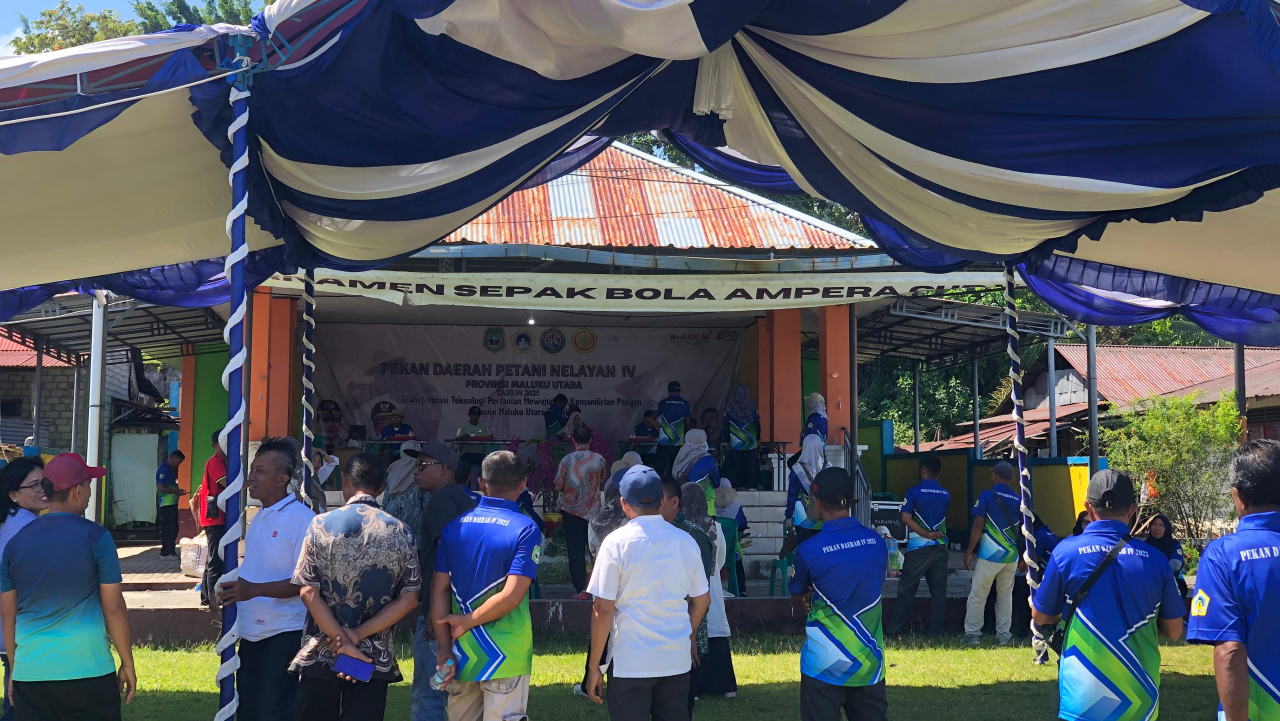 Suksesnya Pekan Daerah Petani Nelayan ke IV Provinsi Maluku Utara di Desa Ampera