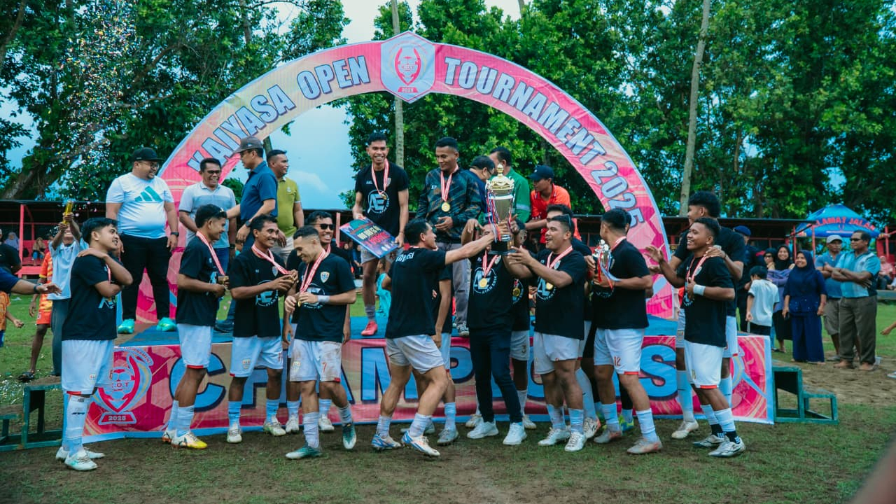 D.A United Juara Kaiyasa Open Turnamen 2025