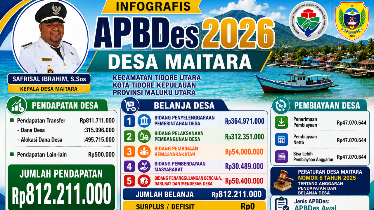 Publikasikan APBDes Tahun 2026