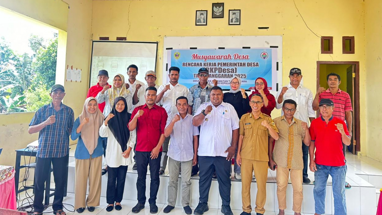 **Pembangunan & Infrastruktur Desa Maitara: Sebuah Rencana Aksi Menuju Tahun 2025**