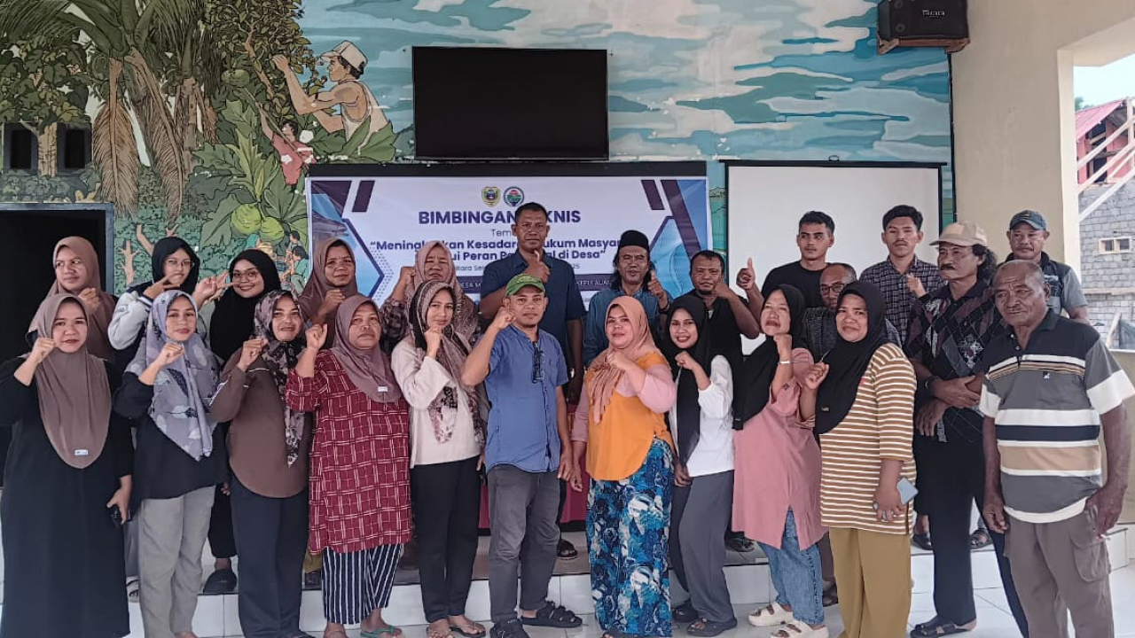 Pelatihan Paralegal: Meningkatkan Kesadaran Hukum Masyarakat Melalui Peran Paralegal di Desa