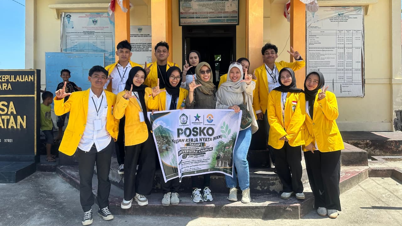 KKN TEMATIK LITERASI UNKHAIR HADIR DI DESA MAITARA SELATAN, KOLABORASI AKADEMIK UNTUK MEMBANGUN BUDAYA BACA DAN PENGUATAN KAPASITAS MASYARAKAT