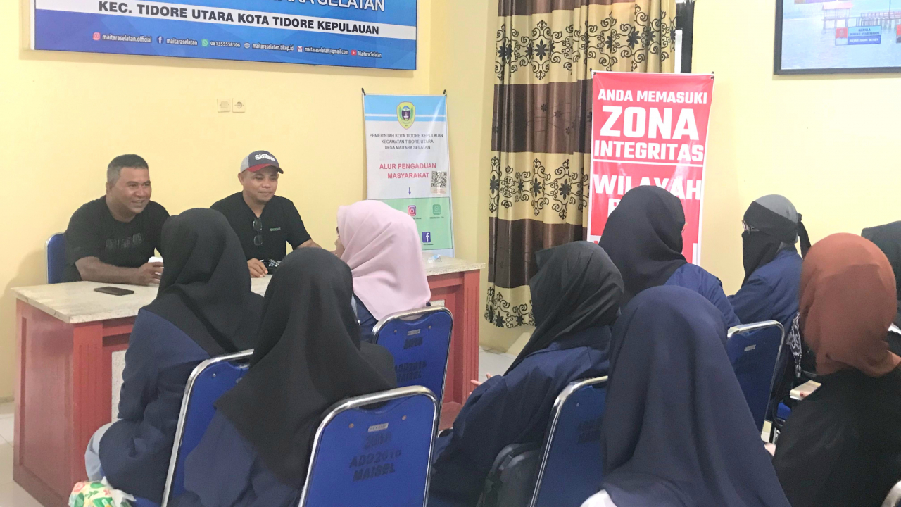 Kolaborasi Kampus Muhammadiya Maluku Utara dan Pemerintah Desa Maitara Selatan