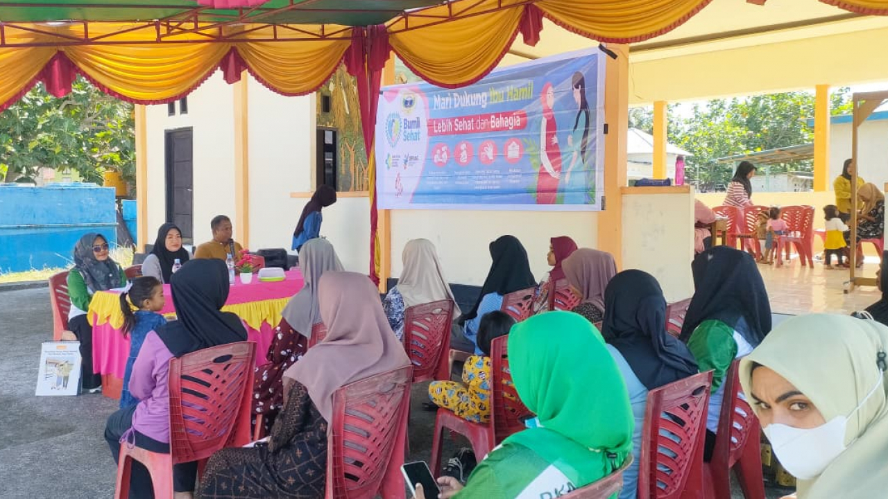 Pemerintah Desa Maitara Selatan dan Dinkes Tidore Gelar Gerakan Ibu Hamil Sehat & Posyandu Aktif