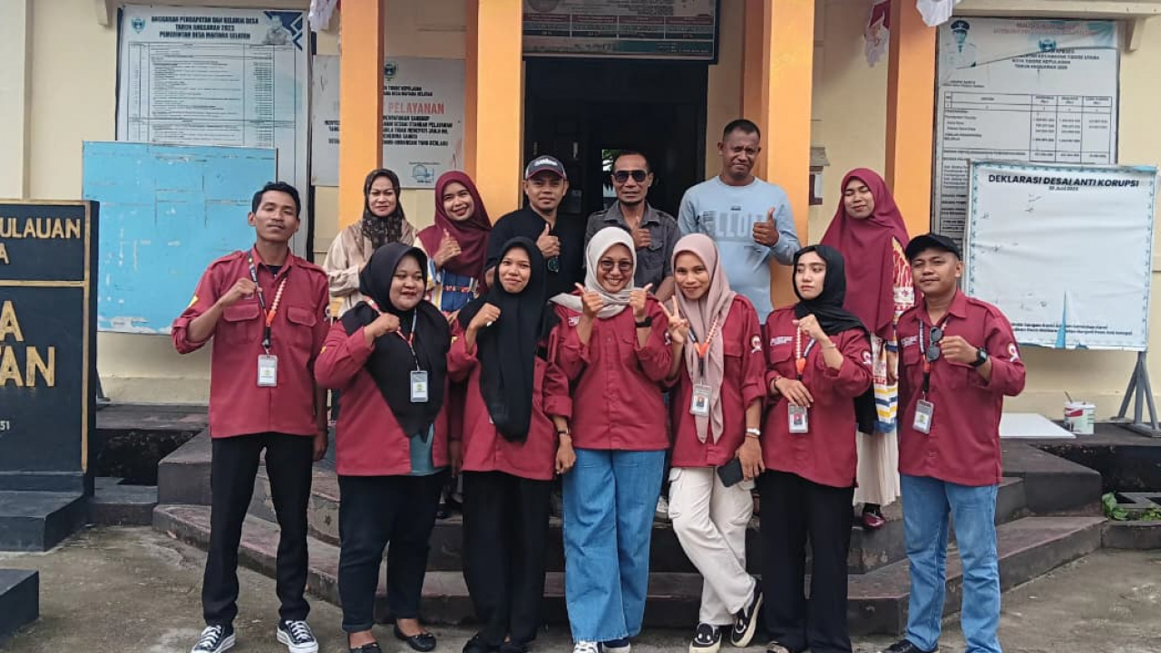Pelepasan Mahasiswa PKL Universitas Nuku Tidore, di Desa Maitara Selatan : Dorong Digitalisasi Administrasi dan Promosi Wisata Desa