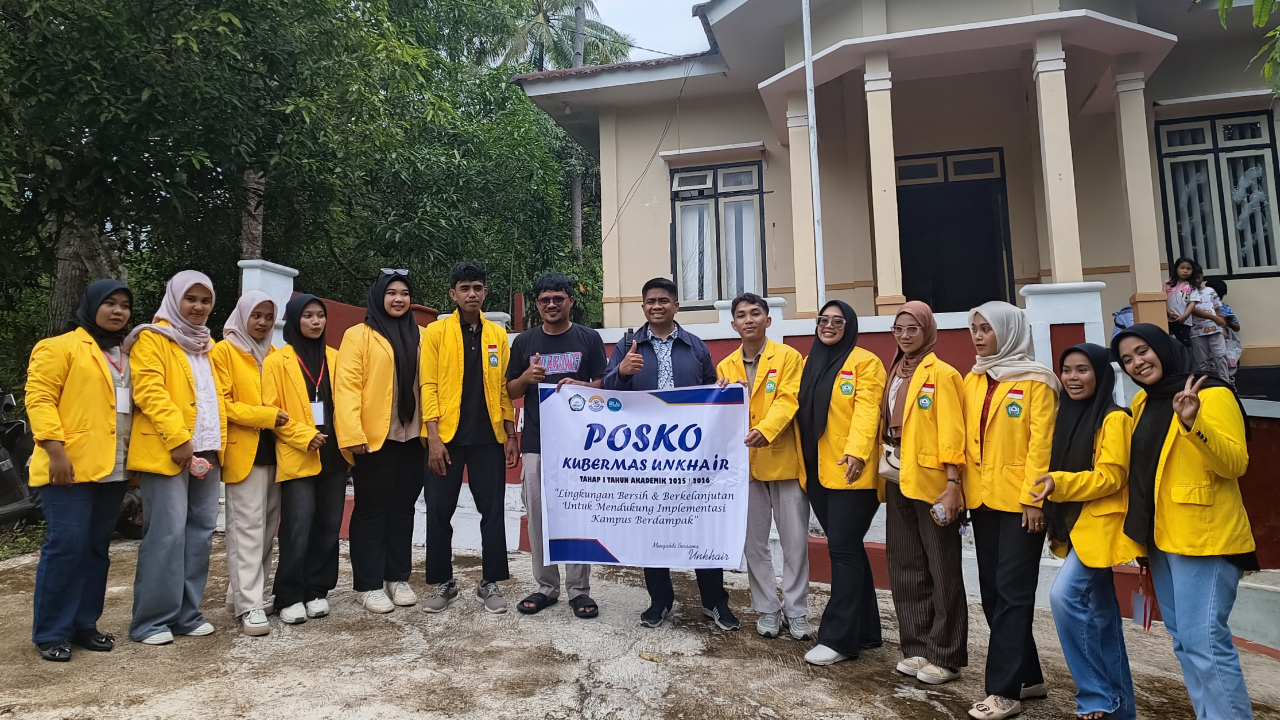 Kades Maitara Utara Sambut Mahasiswa Kubermas Unkhair