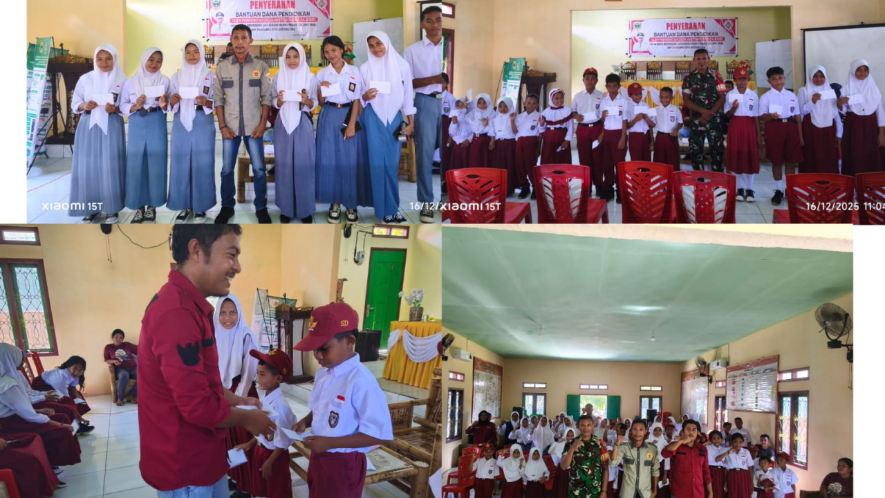 Aketobololo: 47 Pelajar Terima Bantuan Dana Pendidikan