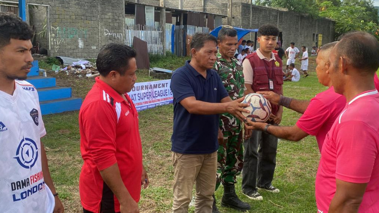 Turnamen Sepak Bola Antar RT Meriahkan Desa Aketobololo Tidore