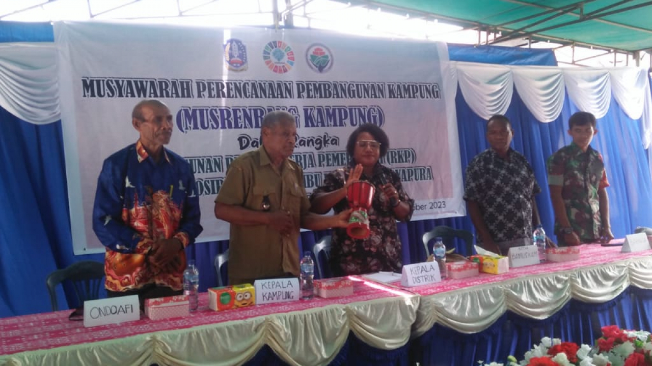 Musrenbang Kampung Sosiri TA 2024