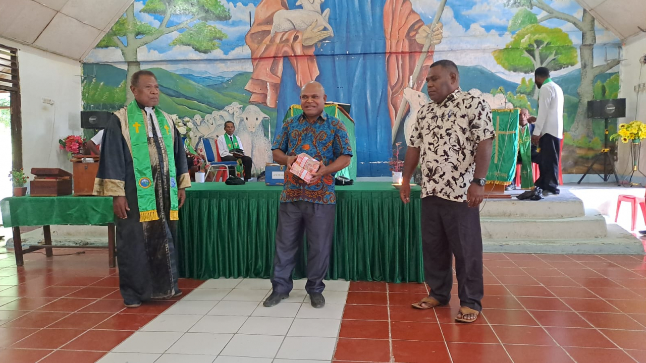 Bantuan Dana Hibah Pembangunan Gedung Gereja GKI Bethania Sosiri