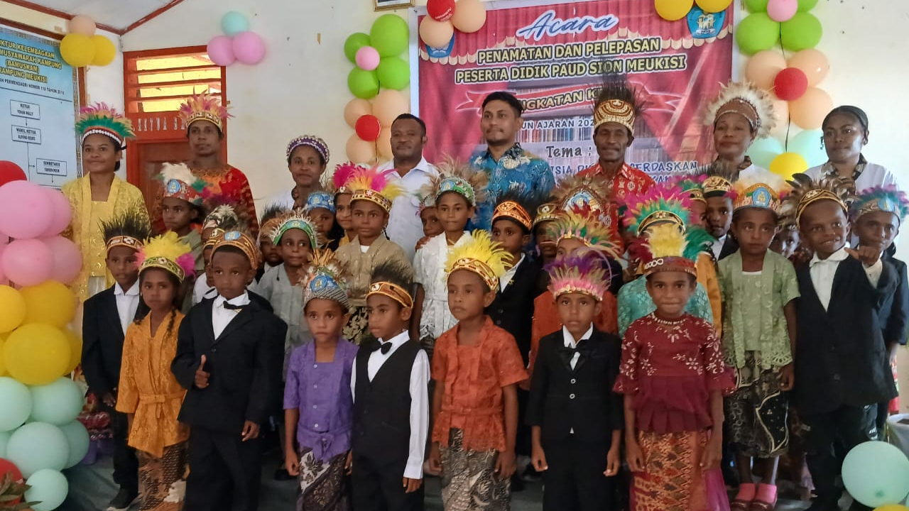 Penamatan dan Pelepasan Peserta Didik PAUD Sion Meukisi Tahun 2025