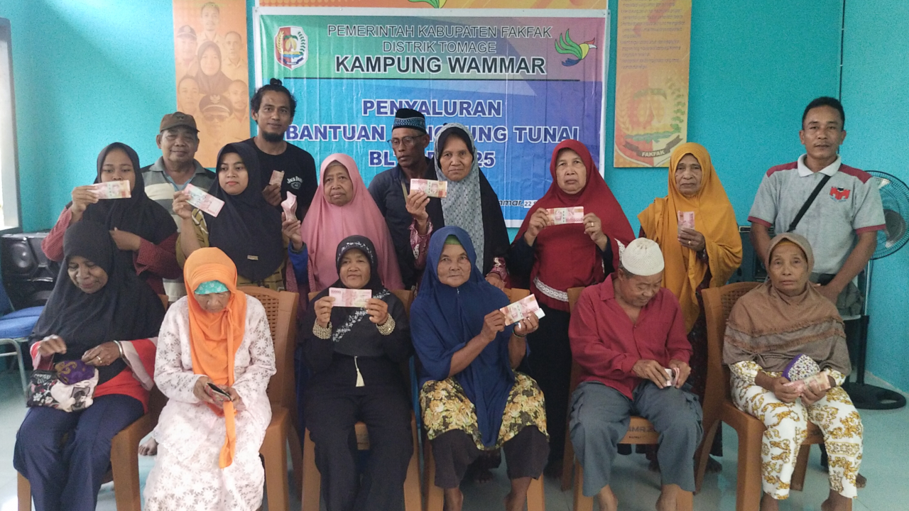 Pembagian BLT ADD kampung