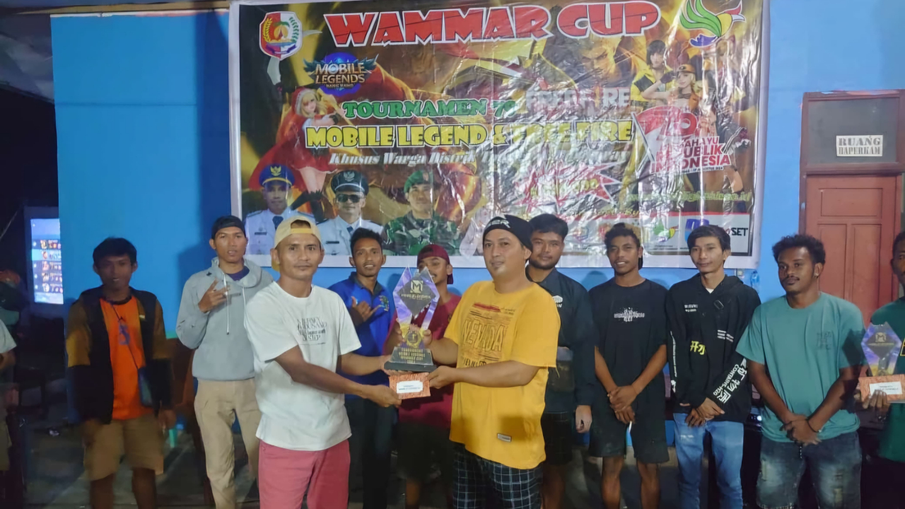 Pertandingan Berakhir, WAMMAR CUP Menjadi Ajang Penjaringan bakat E-Sport