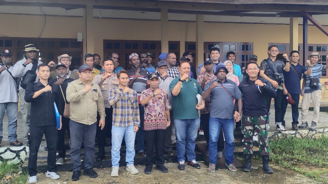 Wammar turut andil bagian menghadiri undangan sosialisasi  dengan PT Tata Hamparan Eka Persada