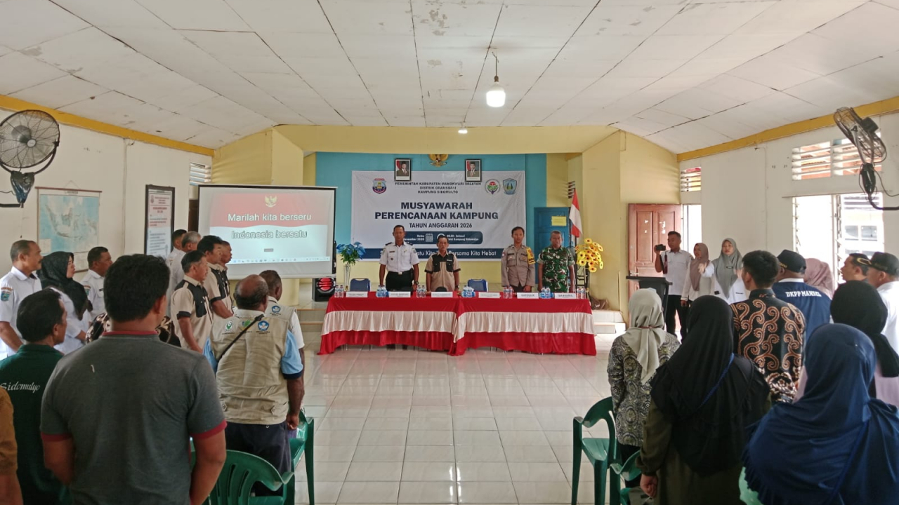 Musyawarah Perencanaan Kampung Sidomulyo Tahun Anggaran 2026 Digelar, Prioritaskan Pembangunan Berkelanjutan