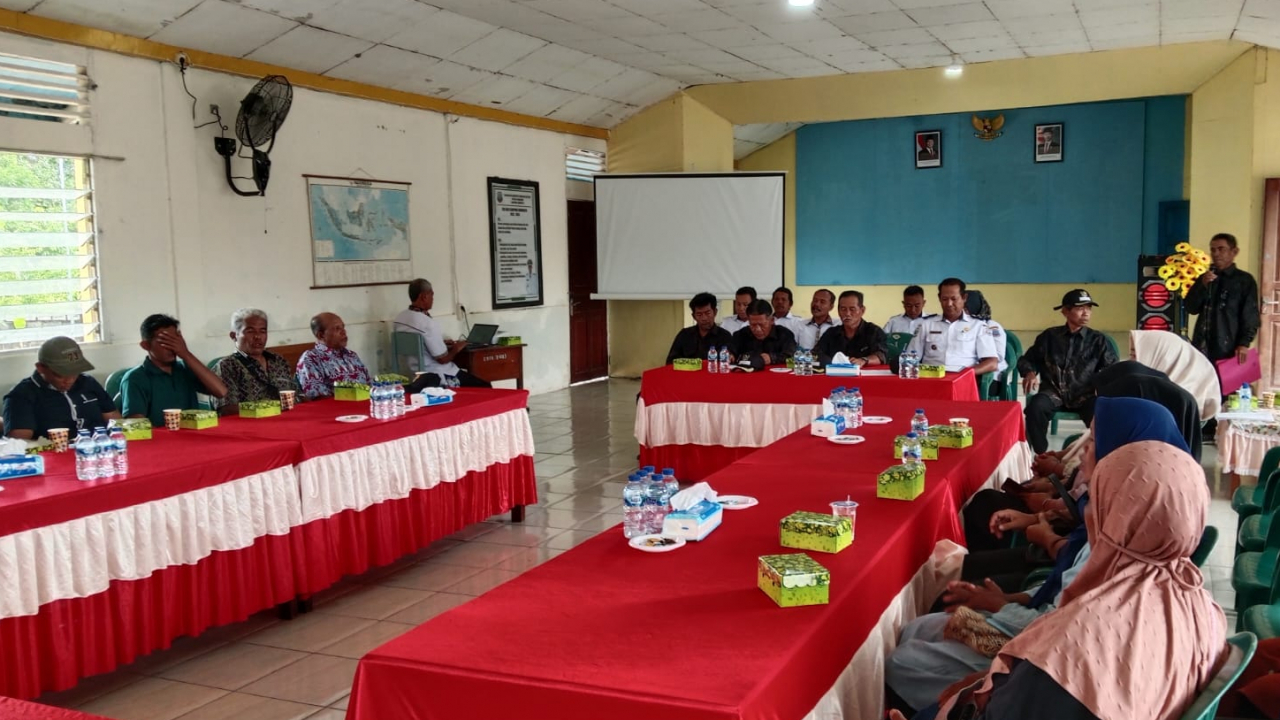 Rapat Pra-Muskam Kampung Sidomulyo Digelar, Bahas Prioritas Pembangunan Desa