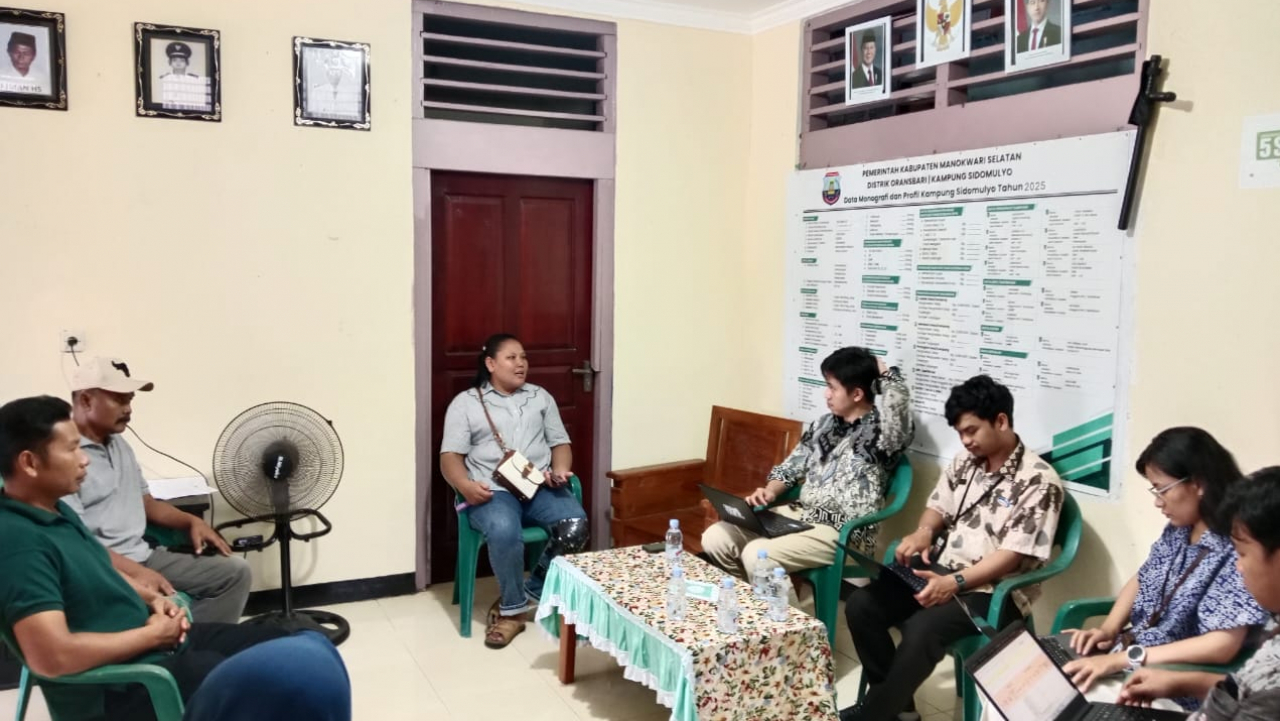 Badan Pengawasan Keuangan dan Pembangunan (BPKP) kunjungi Kampung Sidomulyo,