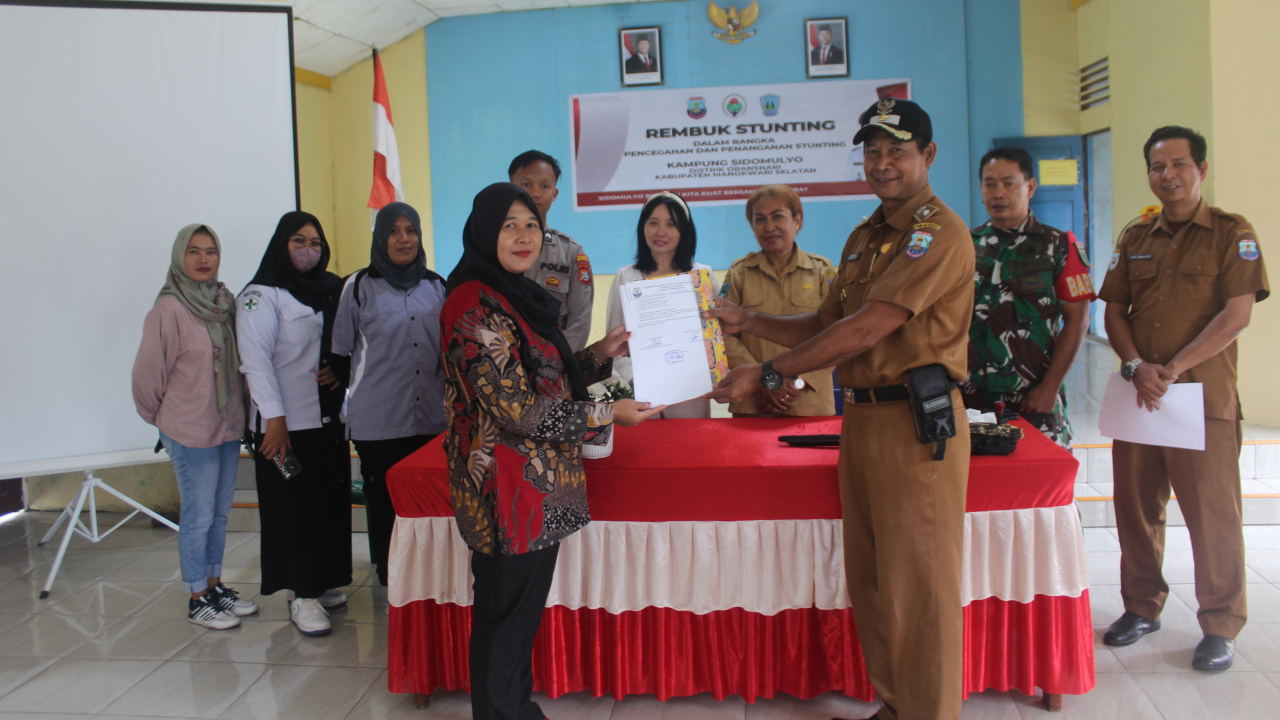 Rembuk Stunting di Kampung Sidomulyo