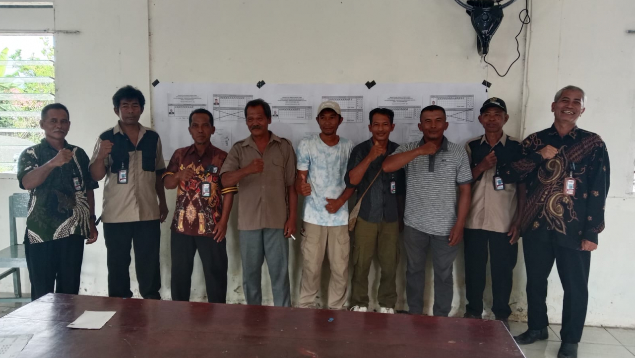 Pemilihan BAPERKAM Kampung Sidomulyo Berjalan Lancar, Partisipasi Warga Tinggi