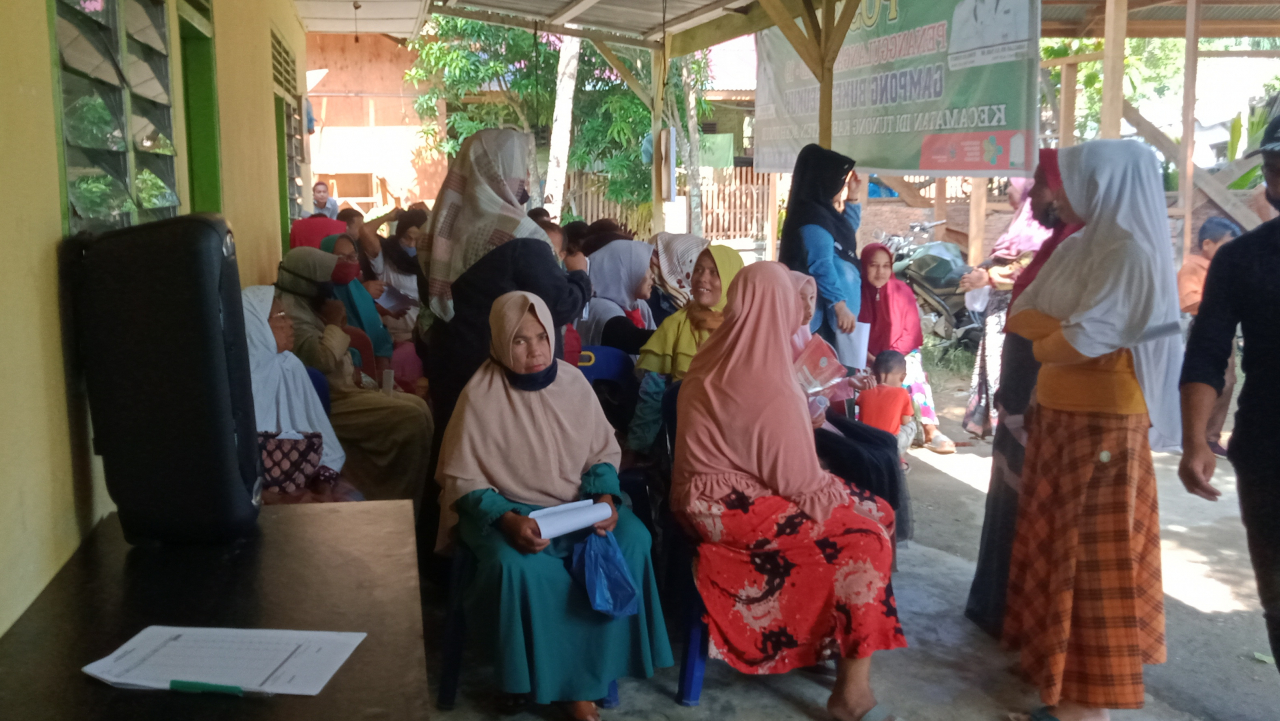 Penyaluran BLT di Desa Lembah
