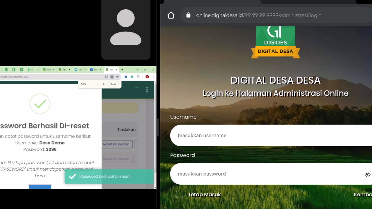 Seminar dan Lomba Desa Digital di Desa Cikalong